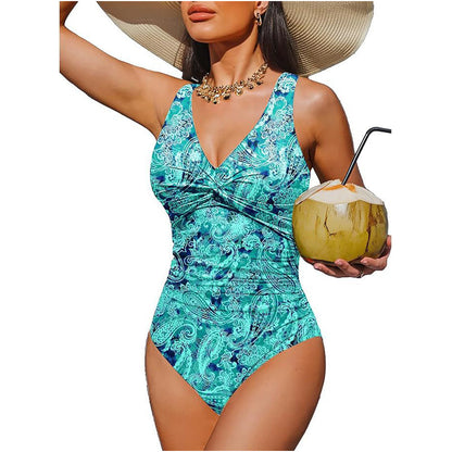 ☀️ Women's Tummy Control One-Piece Swimsuit 👙✨