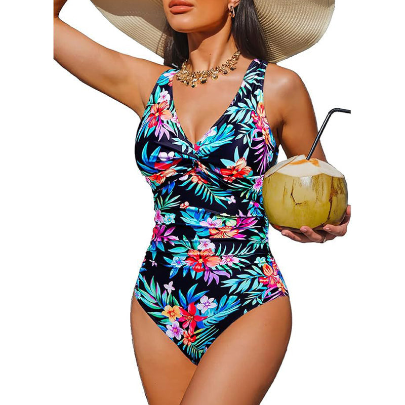 ☀️ Women's Tummy Control One-Piece Swimsuit 👙✨