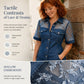 🎁2026 New Arrivals 💥Women's Sheer Lace Denim Mini Dress – Contrast Texture, Sexy Sweet, Club-Ready ✨