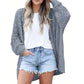 Women's Open Front Slouchy Knit Cardigan