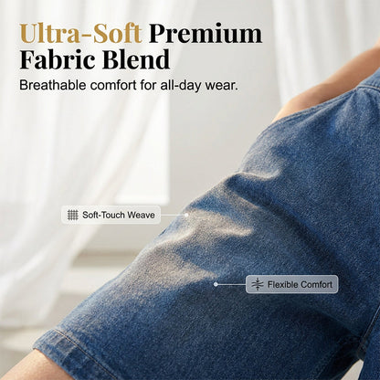 Women's Asymmetrical Wide-Leg Shorts
