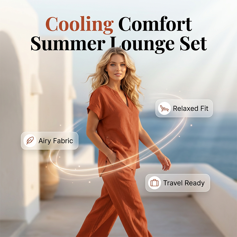 Women's Summer Two-Piece Casual Set