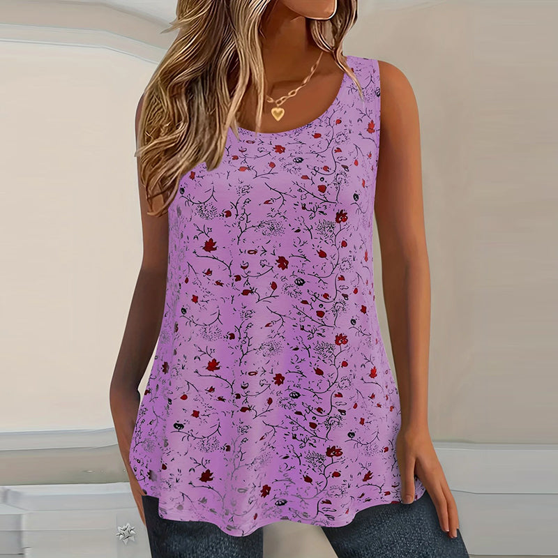 Women's Summer Printed Sleeveless Tank Top
