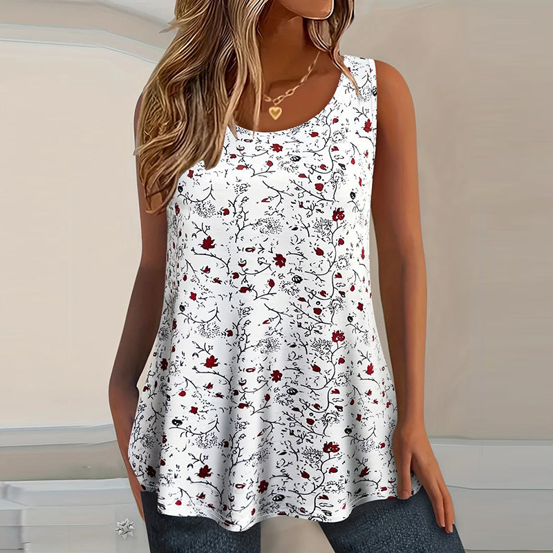 Women's Summer Printed Sleeveless Tank Top