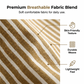 Adjustable Cotton Linen Apron with Pockets