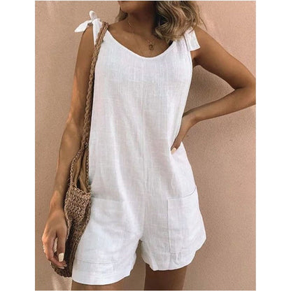 🏆LAST DAY 50% OFF👗Women's Breathable Casual Sleeveless Romper