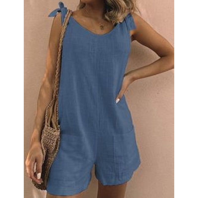 🏆LAST DAY 50% OFF👗Women's Breathable Casual Sleeveless Romper