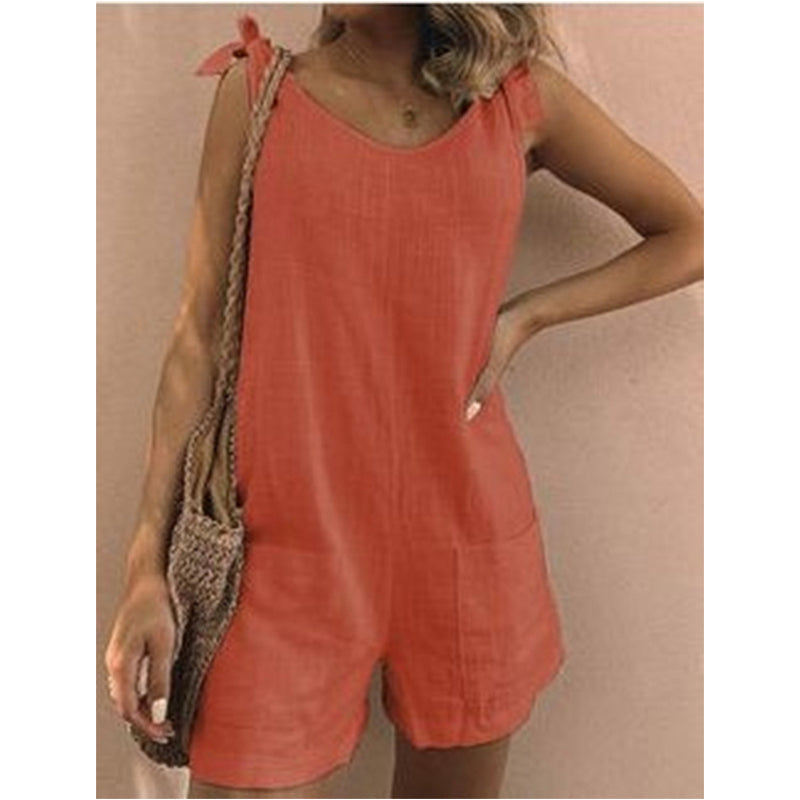 🏆LAST DAY 50% OFF👗Women's Breathable Casual Sleeveless Romper
