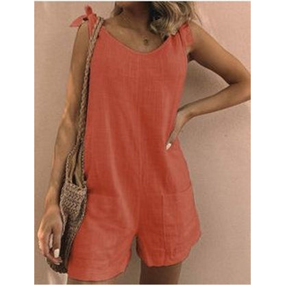 🏆LAST DAY 50% OFF👗Women's Breathable Casual Sleeveless Romper