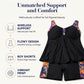 Women's Flowy Tankini Top and Shorts Swimsuit