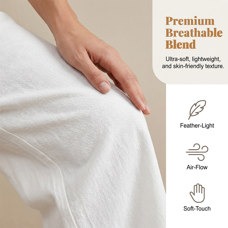 Women's Casual Loose-Fitting Straight-Leg Pants