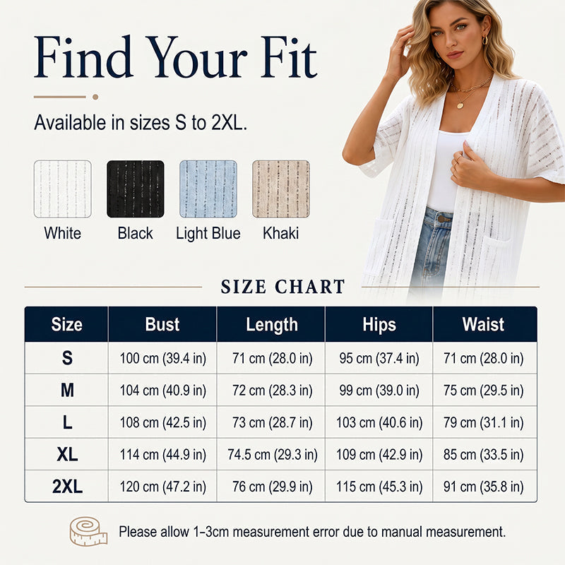 👗Women's Summer Lightweight Cardigan - No fuss. Just Effortless Chic☀️