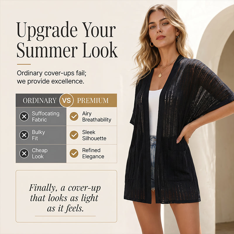 👗Women's Summer Lightweight Cardigan - No fuss. Just Effortless Chic☀️