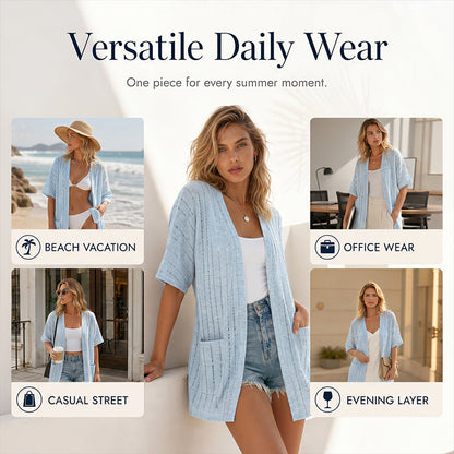 👗Women's Summer Lightweight Cardigan - No fuss. Just Effortless Chic☀️