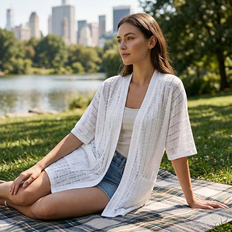 👗Women's Summer Lightweight Cardigan - No fuss. Just Effortless Chic☀️
