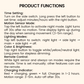 Smart LED Clock Night Light with Motion Sensor