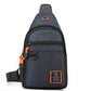🎒✨ Waterproof Multi-pocket Crossbody Sling Bag – Organized Storage, Adjustable Strap, Headphone Jack 🌧️