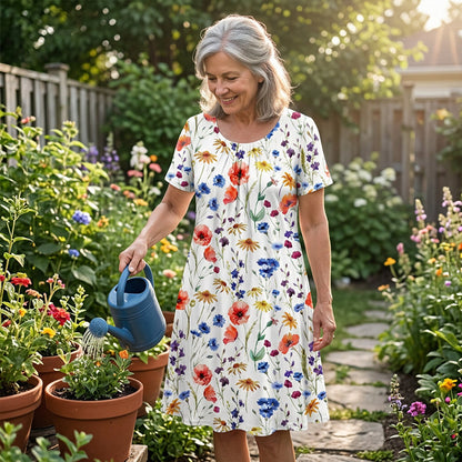 Women's Casual Floral Print Dress