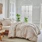📢📢50% OFF !! ⏰ Elegant Pinch Pleat Duvet Cover Set – Wrinkle-Resistant, Breathable & Machine Washable. A Fresh, Inviting Bed Made Easy 🌿