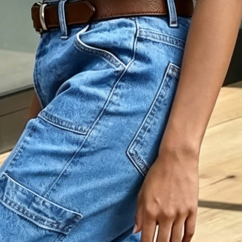 👖 50% OFF! 🌸 Women's Casual Stretchy Cropped Denim Pants – Comfortable & versatile – Perfect for casual days, summer outings or office chic – breathable and stylish ✨🌿