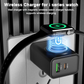 🎉 2026 Sale!🔌3-in-1 Wireless Wall Charger for Watch – 30W Fast Charge & Magnetic Dock ⚡
