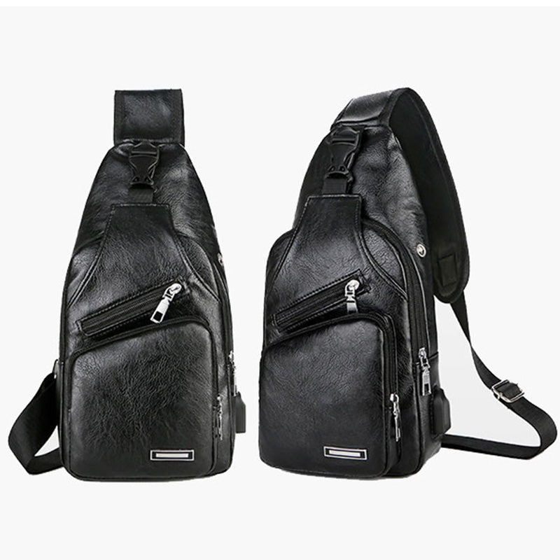 🎁2026 New Arrivals 50% OFF💥Exquisite Gift - Men's Multifunctional High Quality Leather Chest Bag