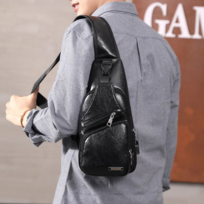 🎁2026 New Arrivals 50% OFF💥Exquisite Gift - Men's Multifunctional High Quality Leather Chest Bag