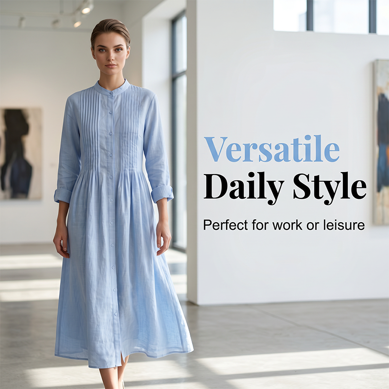 Flowy Shirt Dress