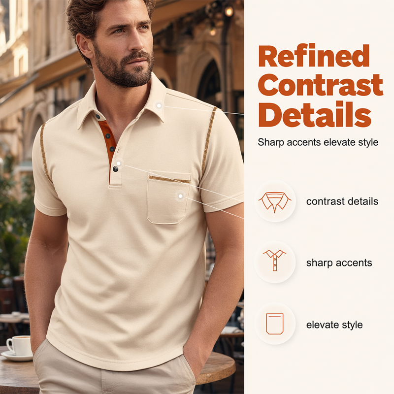 Men's Casual Short Sleeve Shirt