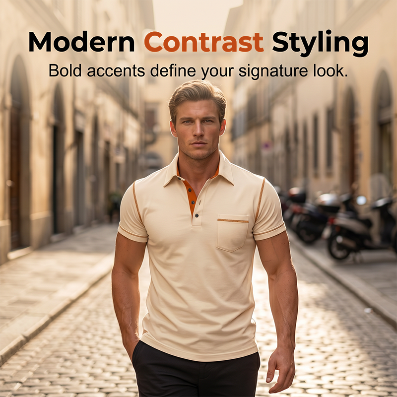 Men's Casual Short Sleeve Shirt