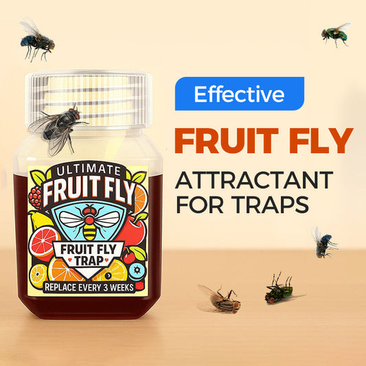 🪰Effective Fruit Fly Attractant for Traps— Strong Apple Cider Vinegar-Based Lure | Non-Toxic | Proven Indoor Formula | Easy-to-Use