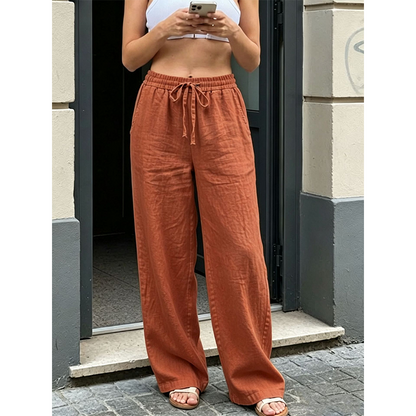 Women's Casual Straight-Leg Pants