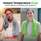 🧊 Instant Cooling Towel for Sports & Fitness — Hyper-Evaporative Microfiber