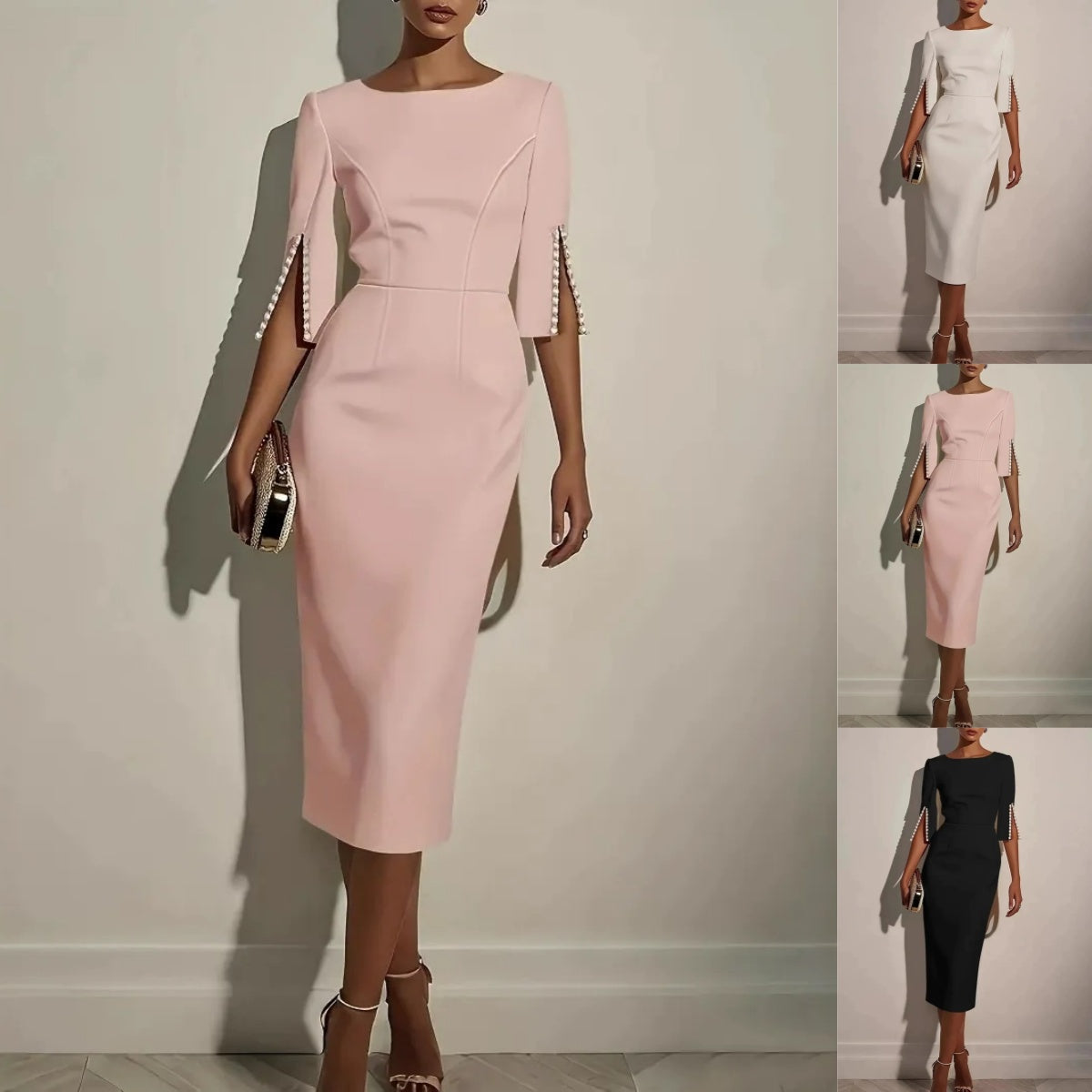Women's Slim Fit Pencil Dress