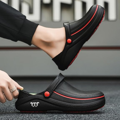 👟🍳Non-slip kitchen & work shoes – water- & oil-resistant, breathable & comfortable; ideal for chefs, doctors & healthcare workers 🏥✨