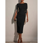 ✨Women's Slim-Fit Crew-Neck Dress– Elegant Quiet Luxury Style From Desk To Dinner 💎