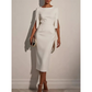 ✨Women's Slim-Fit Crew-Neck Dress– Elegant Quiet Luxury Style From Desk To Dinner 💎