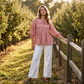 ⌛Limited-Time Offer-Women's Casual Gingham Print Top