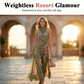 🎁💥Elegant Floral Print Halter Neck Maxi Dress