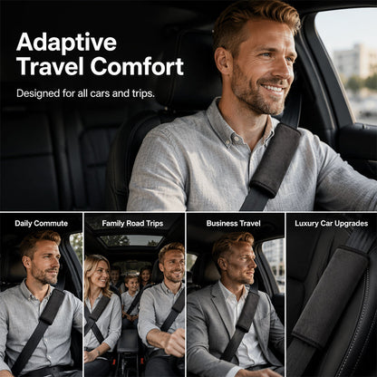🎁2026 New Arrivals 50% OFF💥Universal Faux Suede Car Seat Belt Shoulder Cover Extended Cushion Padding