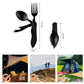 🎉🎉Surprise 50% off！🏕️Must-have for outdoor trips 🍴🥄4-In-1 Outdoor Folding Multifunctional Tableware