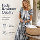Women's Casual Loose Tie-Dye Print Dress