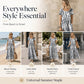 Women's Casual Loose Tie-Dye Print Dress