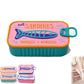 Creative Sardine Tin Jewelry Box