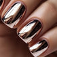 📢📢50% OFF !! ⏰2026 Glamorous Metallic Mirror Nail Polish
