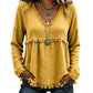 ⌛Limited-Time Offer-Women's Casual V-Neck Long Sleeve Top