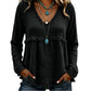 ⌛Limited-Time Offer-Women's Casual V-Neck Long Sleeve Top