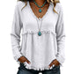 ⌛Limited-Time Offer-Women's Casual V-Neck Long Sleeve Top