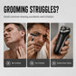🪒 Men's 2-in-1 Body Hair Trimmer — Dual-Head Body Groomer