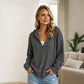 🔥Women's Long Sleeve Casual Hoodie Top 👕 A Cosy Throw-On for Chilly Mornings & Laid-Back Days ✨
